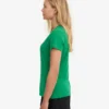 Damen-Light Organic Tee aus Bio-Baumwolle, leicht – Kellygrün