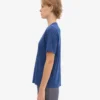 Damen-Light Organic Tee aus Bio-Baumwolle, leicht – Marineblau