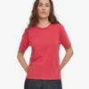 Damen-Light Organic Tee aus Bio-Baumwolle, leicht – Verwaschenes Rot