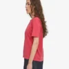 Damen-Light Organic Tee aus Bio-Baumwolle, leicht – Verwaschenes Rot