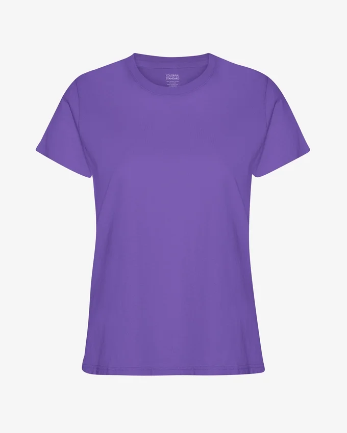 Damen-Light Organic Tee aus Bio-Baumwolle – Ultraviolett
