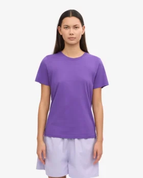 Damen-Light Organic Tee aus Bio-Baumwolle – Ultraviolett