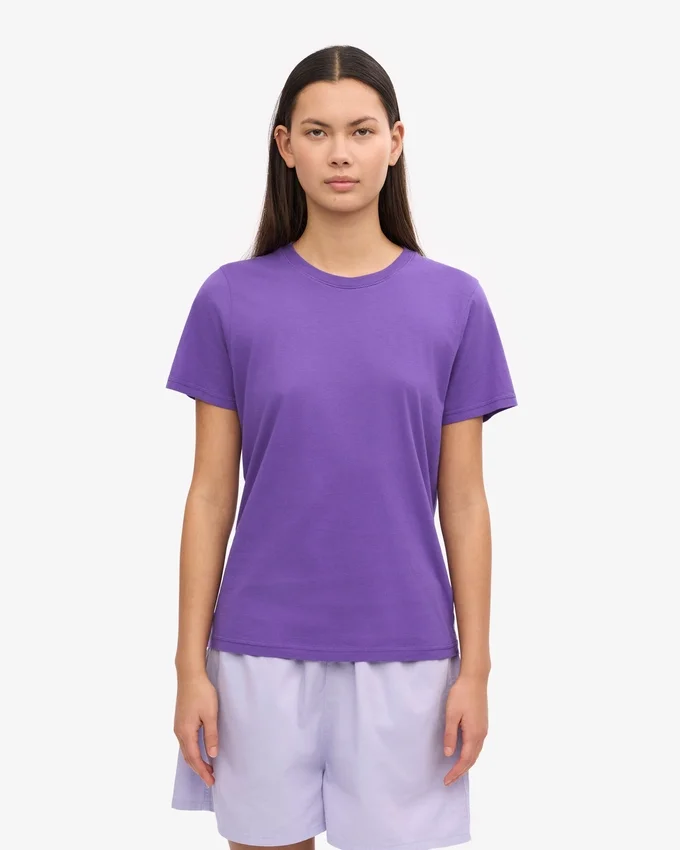 Damen-Light Organic Tee aus Bio-Baumwolle – Ultraviolett