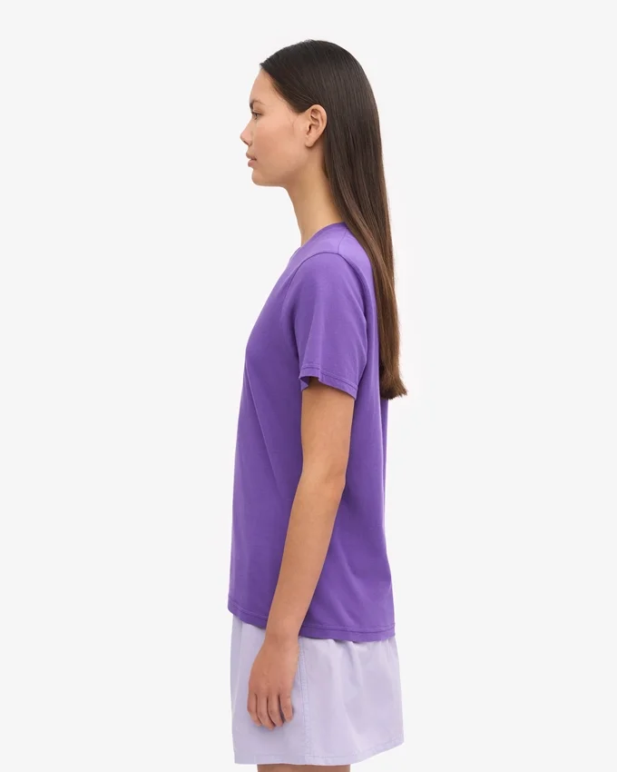 Damen-Light Organic Tee aus Bio-Baumwolle – Ultraviolett