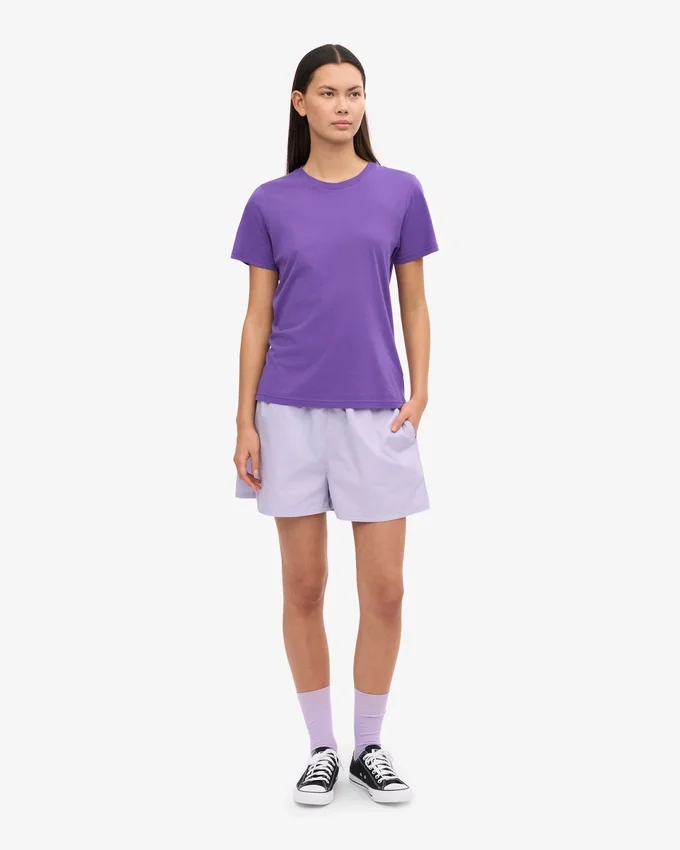 Damen-Light Organic Tee aus Bio-Baumwolle – Ultraviolett