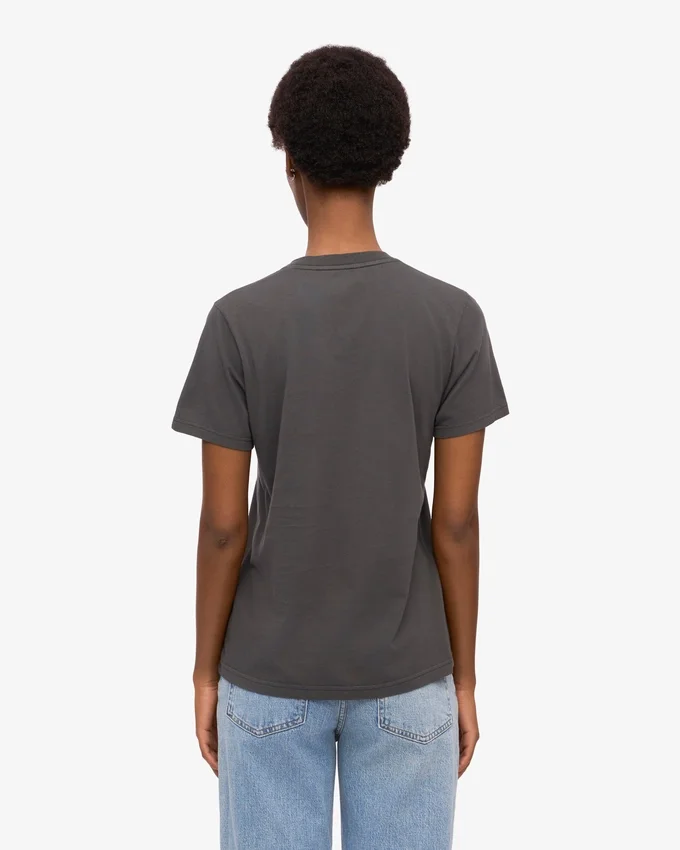 Damen Light Organic Tee – Lavagrau