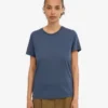Damen Light Organic Tee – Petrolblau