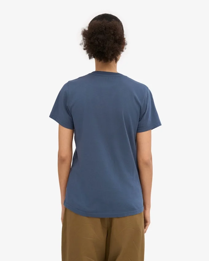 Damen Light Organic Tee – Petrolblau