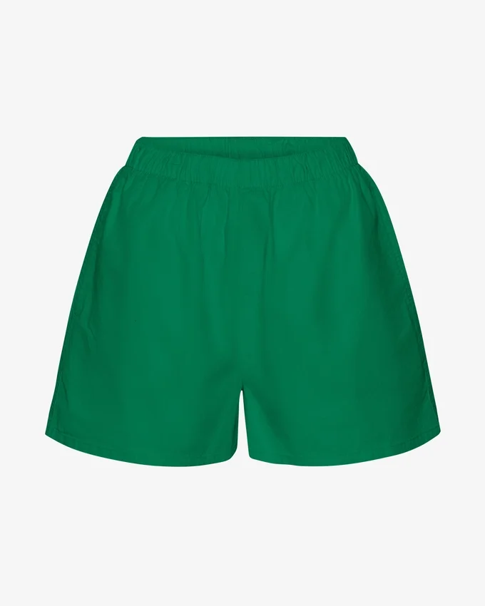 Damen-Organic Twill Shorts – Kellygrün