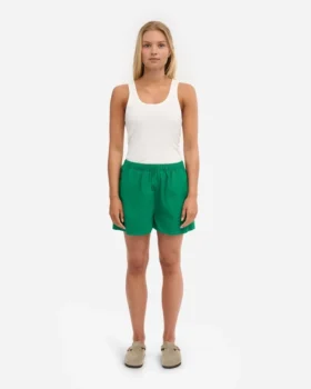 Damen-Organic Twill Shorts – Kellygrün