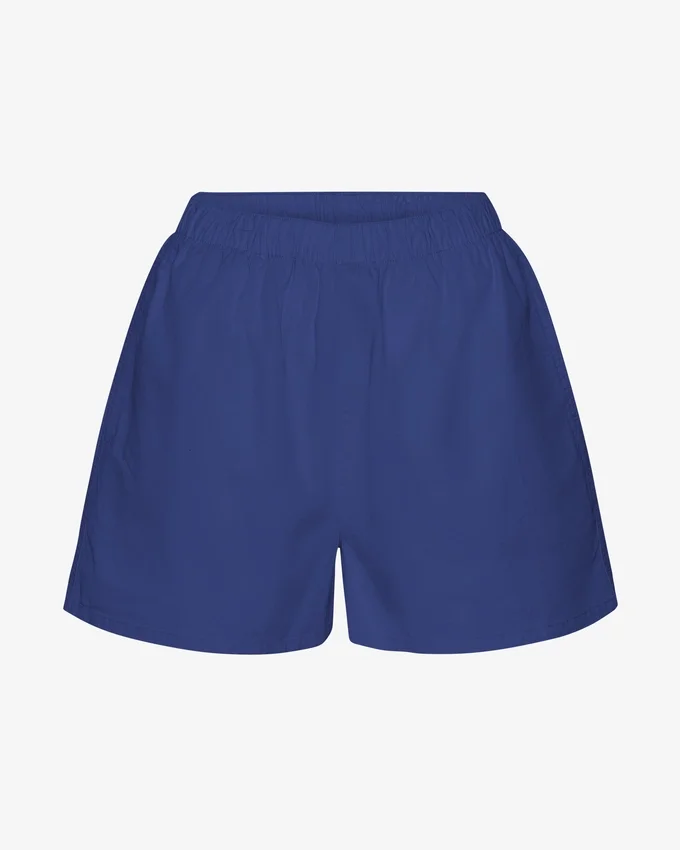 Damen-Organic Twill Shorts – Marineblau