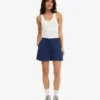 Damen-Organic Twill Shorts – Marineblau