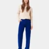 Damen-Pullover aus leichter Merinowolle – Polar Blue