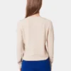 Damen-Pullover aus leichter Merinowolle – Polar Blue