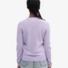 Damen-Pullover aus leichter Merinowolle – Soft Lavender