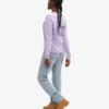 Damen-Pullover aus leichter Merinowolle – Soft Lavender