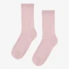 Damen-Socken „Classic Organic“ aus Bio-Baumwolle – Blassrosa