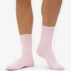 Damen-Socken „Classic Organic“ aus Bio-Baumwolle – Blassrosa