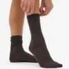 Damen-Socken „Classic Organic“ aus Bio-Baumwolle – Kaffeebraun