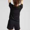 Bio-Sweatshorts für Damen – Petrolblau