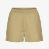 Damen-Sweatshorts aus Bio-Baumwolle – Wüstenkhaki