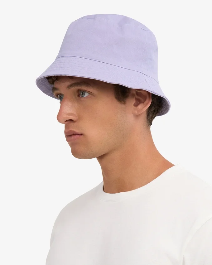Fischerhut aus Bio-Baumwolle – Soft Lavender