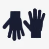 Handschuhe aus Merinowolle – Marineblau