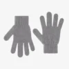 Handschuhe aus Merinowolle – Meliergrau