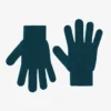 Handschuhe aus Merinowolle – Ozeangrün