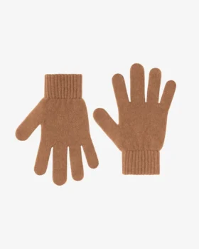 Handschuhe aus Merinowolle – Sahara-Camel