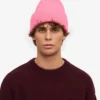 Hut aus Merinowolle – Bubblegum-Rosa