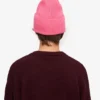 Hut aus Merinowolle – Bubblegum-Rosa