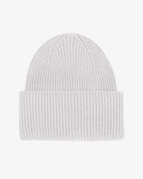 Hut aus Merinowolle – Snow Melange