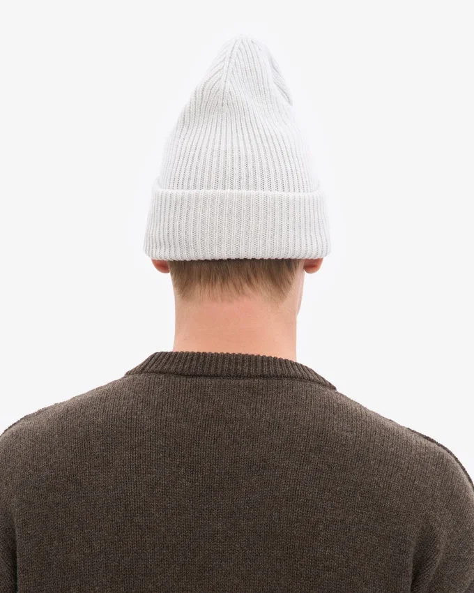 Hut aus Merinowolle – Snow Melange