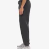 Jogginghose aus Bio-Baumwolle – Ausgewaschenes Schwarz