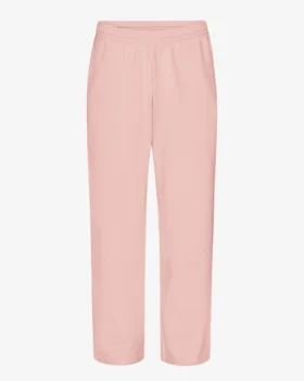Jogginghose aus Bio-Baumwolle mit geradem Bein – Faded Pink