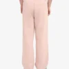 Jogginghose aus Bio-Baumwolle mit geradem Bein – Faded Pink