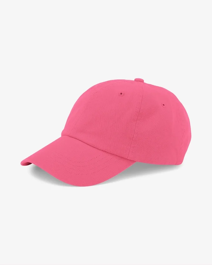Kappe aus Bio-Baumwolle – Bubblegum-Pink