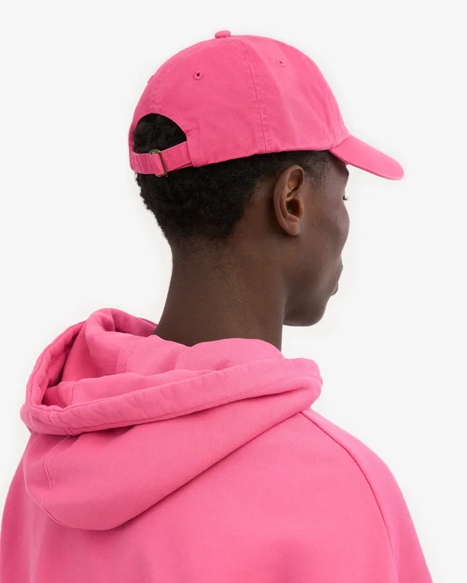 Kappe aus Bio-Baumwolle – Bubblegum-Pink