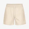 Klassische Badeshorts – Elfenbeinweiß