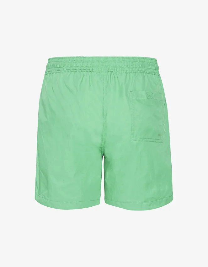 Klassische Badeshorts – Frühlingsgrün