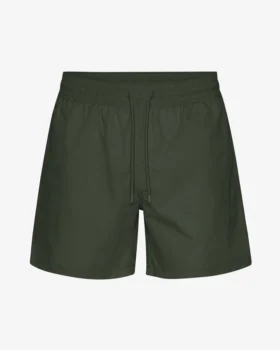 Klassische Badeshorts – Jägergrün