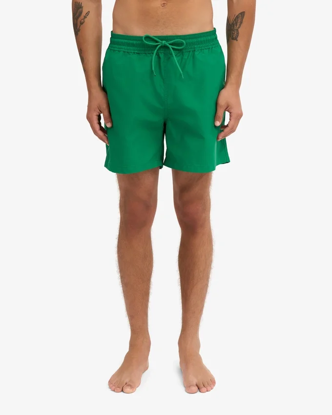 Klassische Badeshorts – Kellygrün