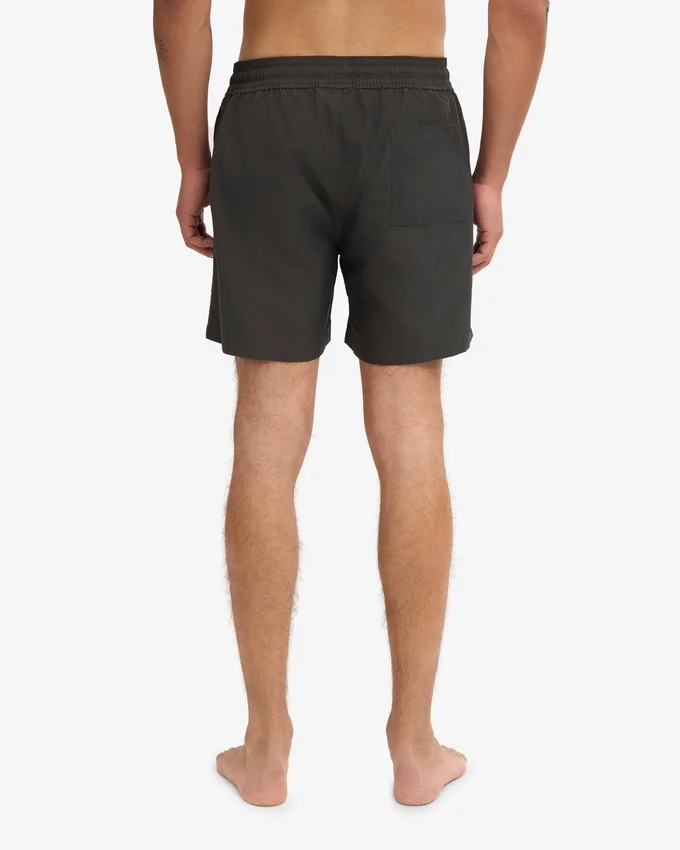 Klassische Badeshorts – Lava-Grau