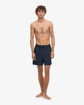 Klassische Badeshorts – Marineblau