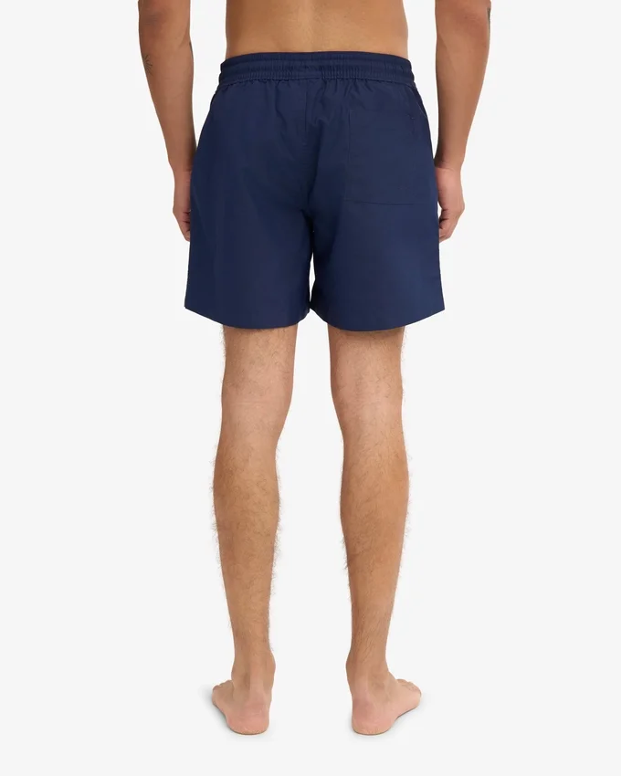 Klassische Badeshorts – Marineblau