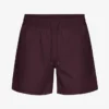 Klassische Badeshorts – Oxblood-Rot