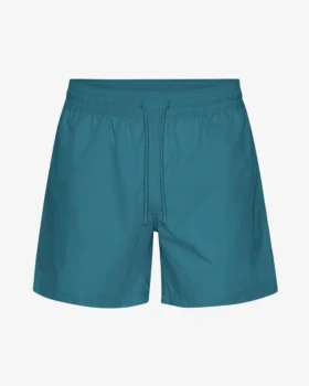 Klassische Badeshorts – Ozeangrün