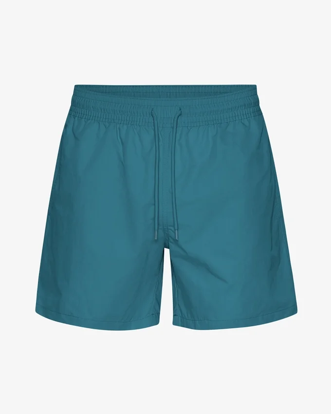 Klassische Badeshorts – Ozeangrün
