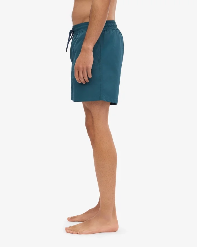 Klassische Badeshorts – Ozeangrün